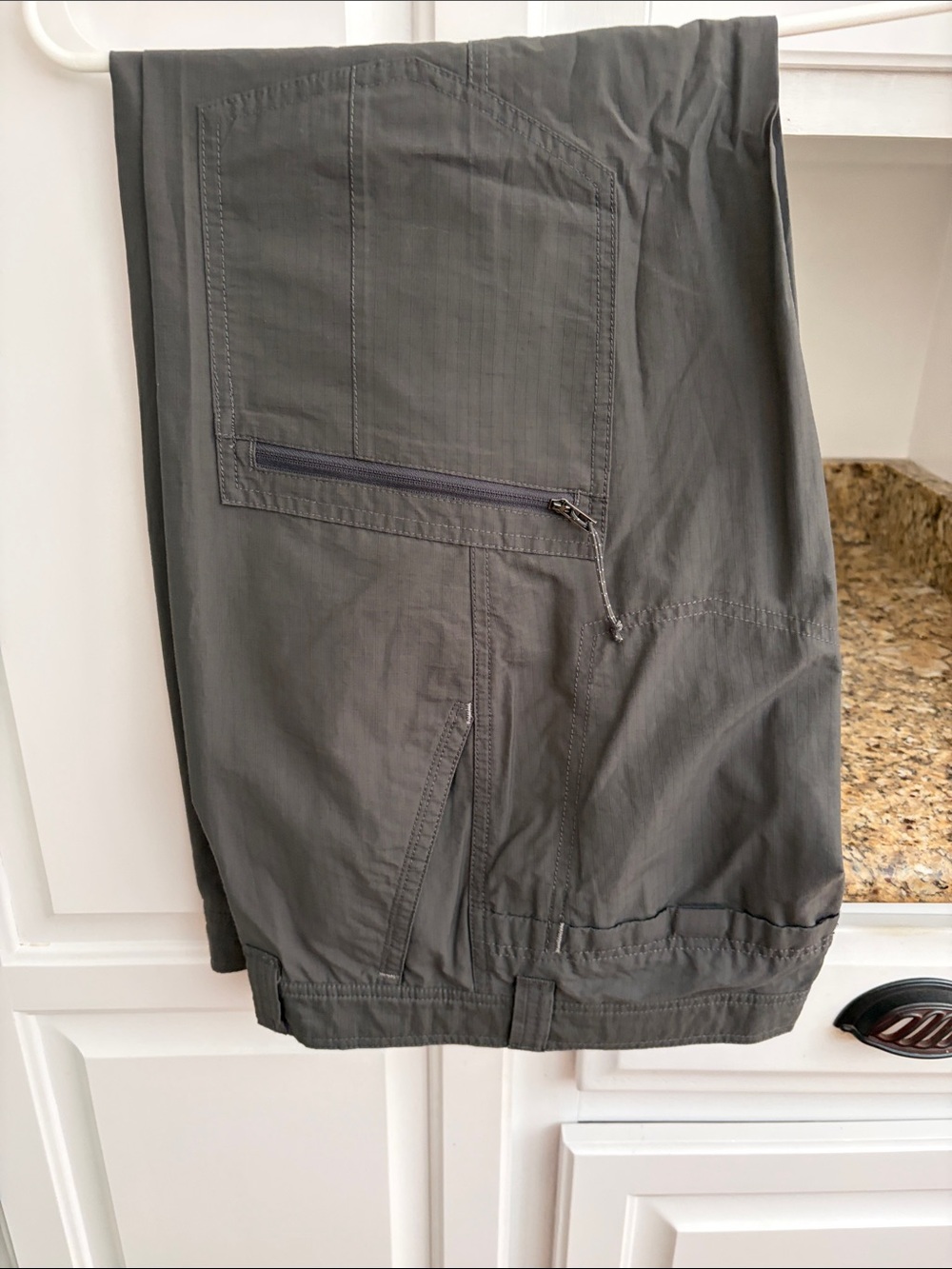Men's Gray Lightweight Columbia Utility Pants